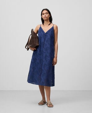 Adolfo Dominguez, Embroidered strap dress woman