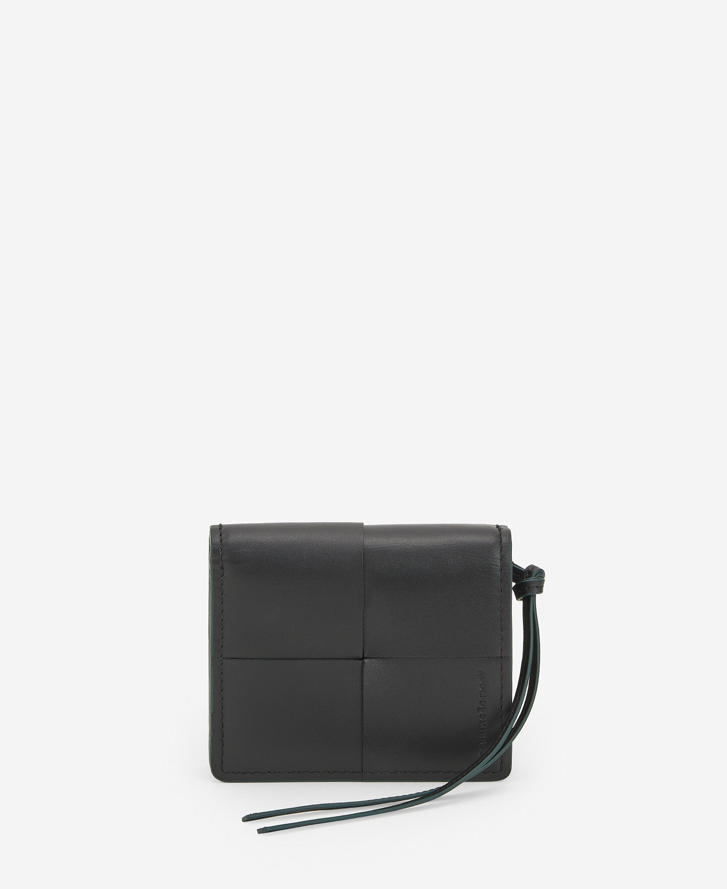 Cartera en piel responsable negra mujer AD Espa a