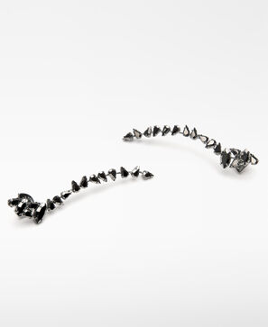 Set crystal earrings woman