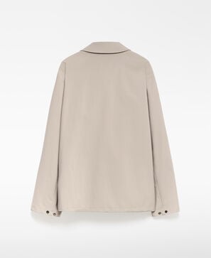 Jacke technischer Stoff Reverskragen Herren