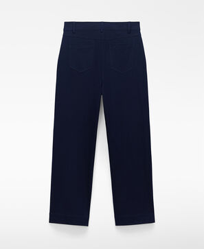 Cotton stretch chino trousers