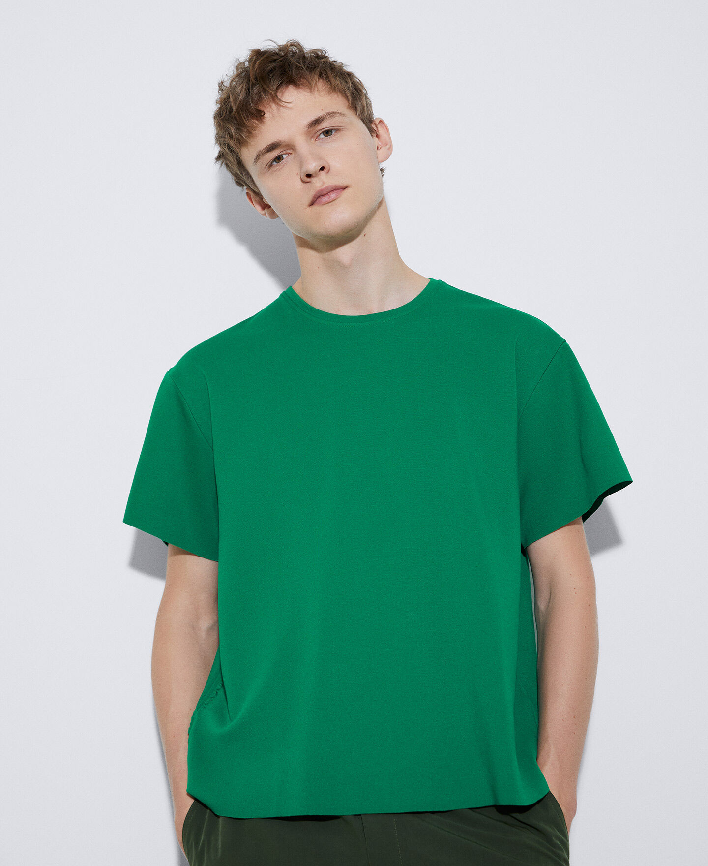 Viscose oversize T-shirt responsible