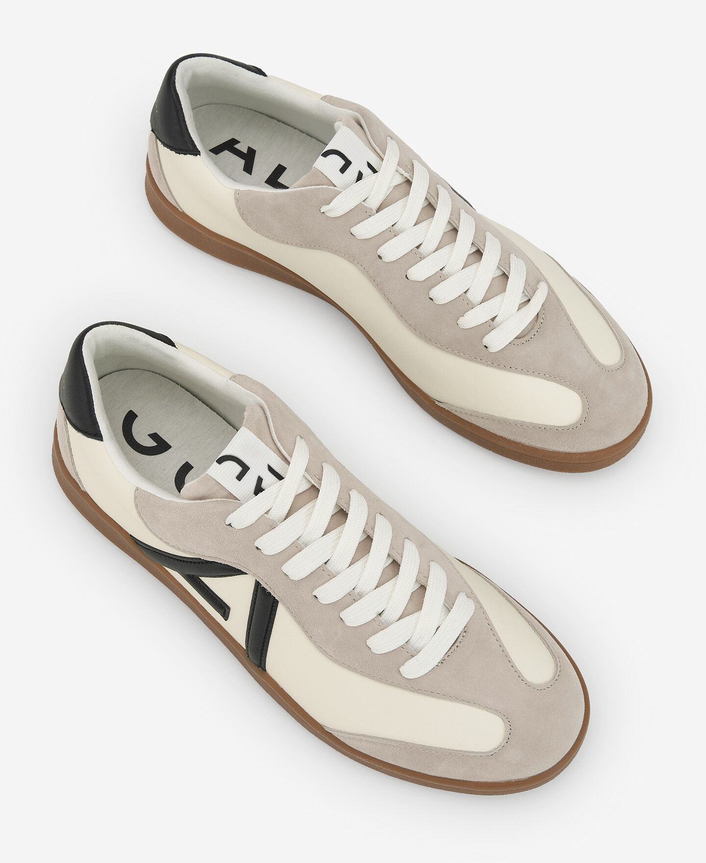 White trainers for women
