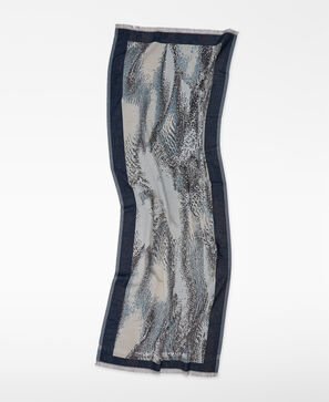 Chal estampado jacquard algod&oacute;n org&aacute;nico