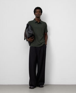 Polo regular fit manga corta hombre