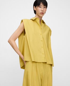 Organic cotton back panels shirt