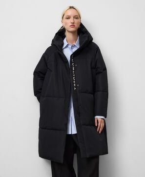 Langer Steppmantel für Damen