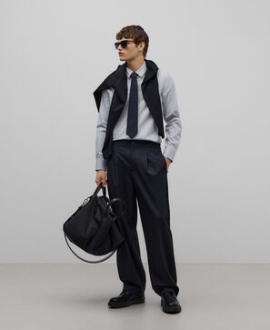 Cotton regular fit shirt man