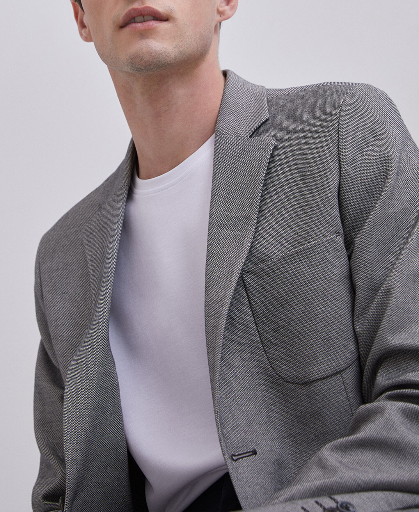 Grey tailored jacket Clearance