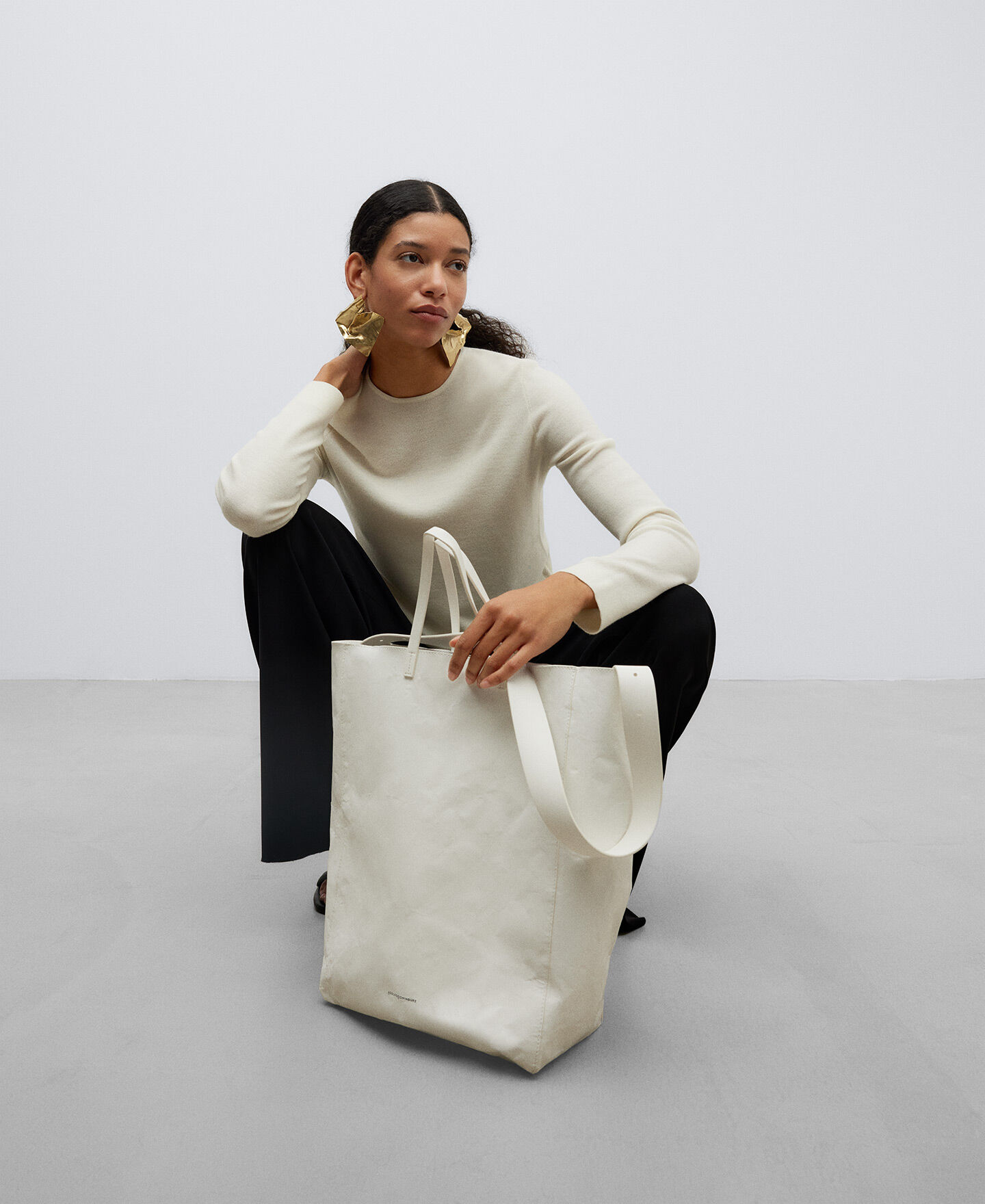 Bolso blanco adolfo on sale dominguez