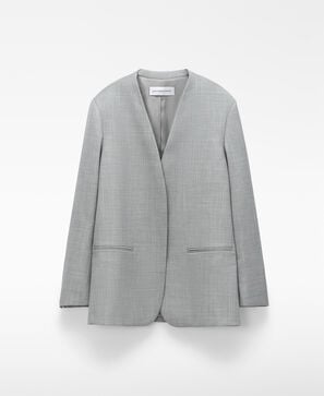 Blazer ohne Revers