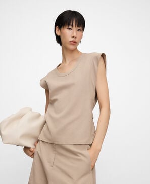 Top with back tie