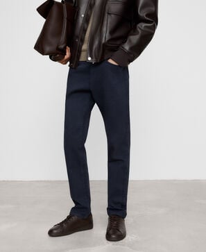 Denim trousers made organic cotton