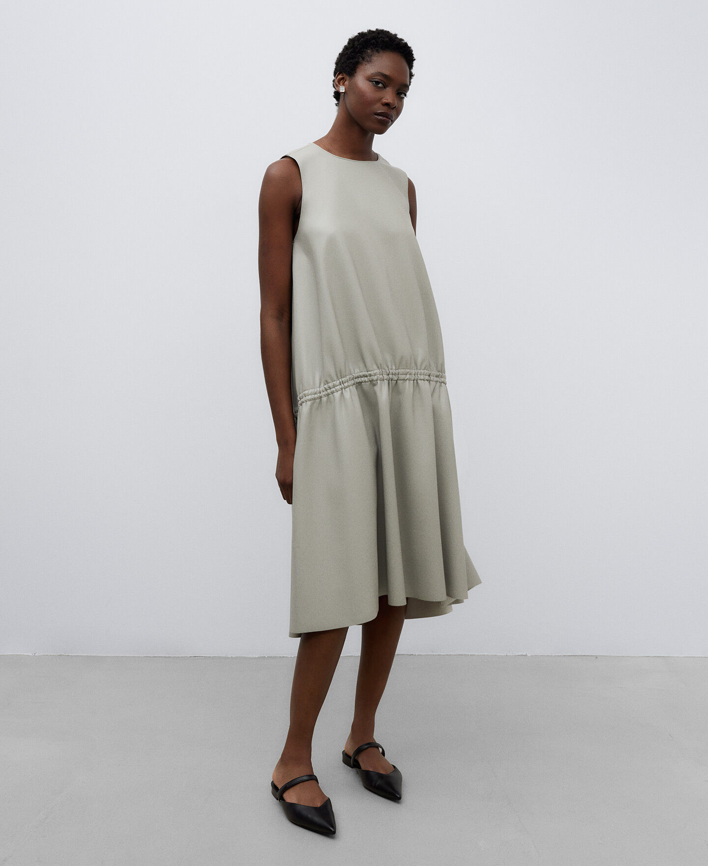 Robe grise on sale