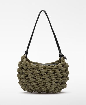 Tubular design cocktail bag