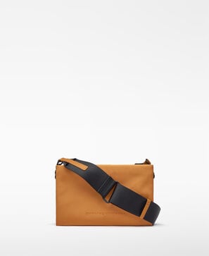 ナイロンツートンスモールクロスボディバッグ