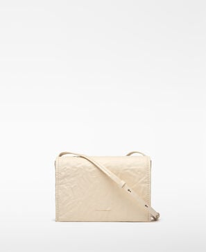 Ori&oacute;n washed leather crossbody