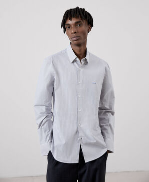 caja Ciudad recoger Camisa rayas hombre | Otoño-Invierno 22 | Adolfo Domínguez