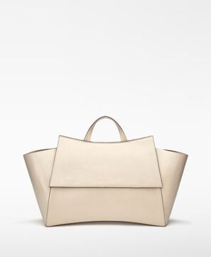 Zenit Lab (03) leather maxi bag