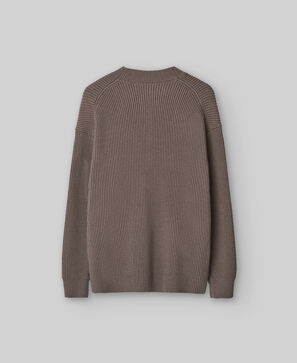 English knitted cardigan man