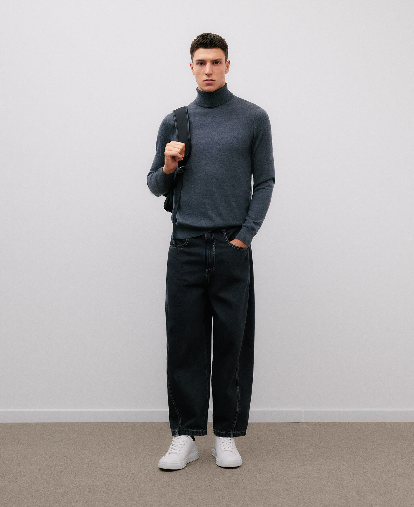 Turtleneck sweater deals mens uk