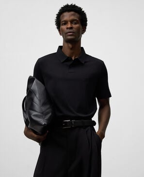 Polo regular fit manga corta hombre