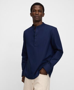 Cotton grandad shirt
