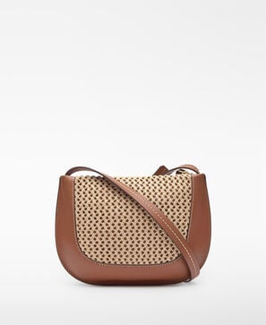 Bandolera Dorna textura rafia