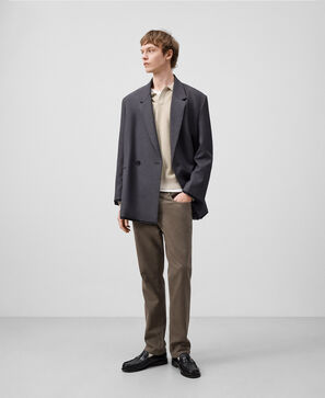 Calças denim regular fit para homem