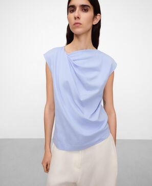 Camiseta drapeo PYRATEX&reg; Algod&oacute;n Espa&ntilde;ol