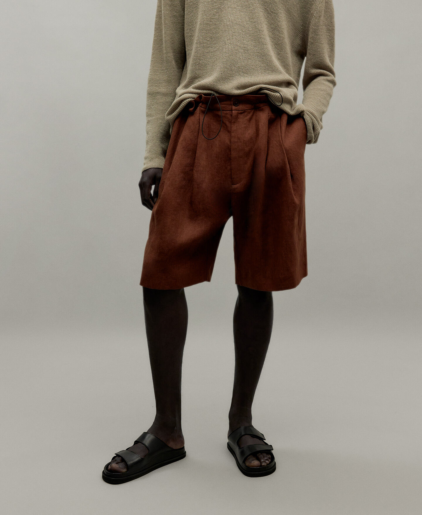 Bermuda marron homme online