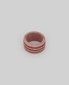 Anillo ladrillo resina mujer