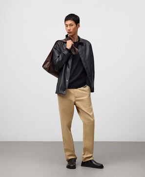 Regular fit chino trousers man