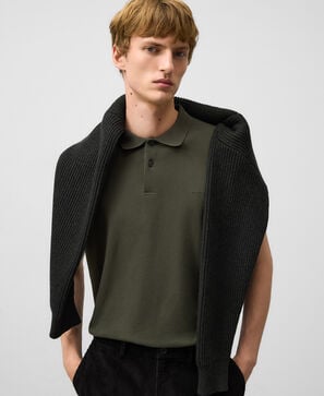 Polo piqué algodón orgánico hombre