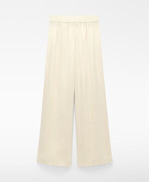 Straight-leg pyjama trousers