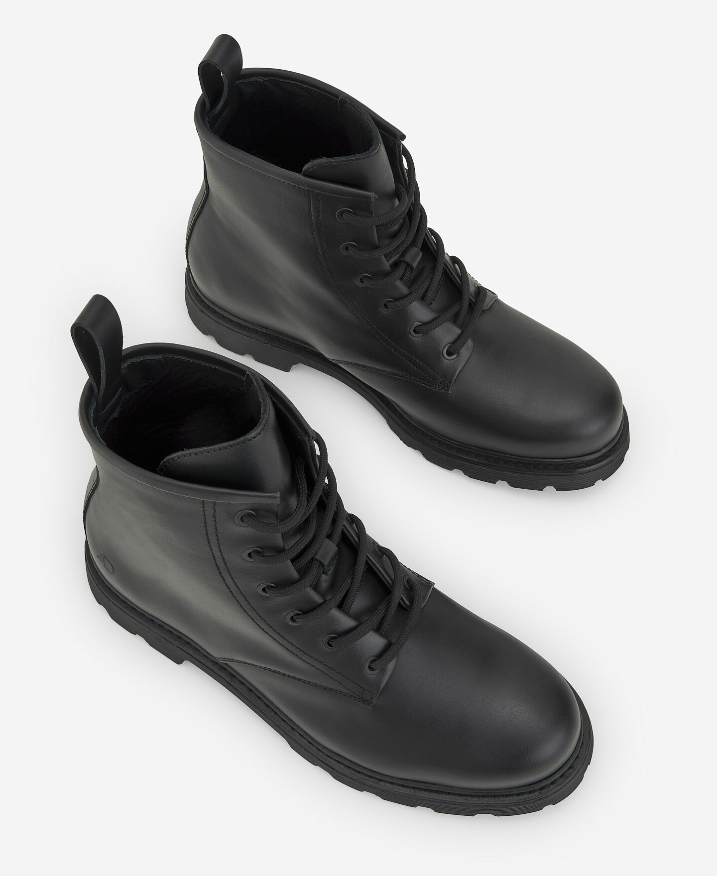 Bota en piel negra para hombre Adolfo Dom nguez