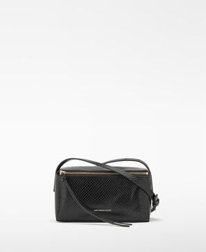 Mini bolso Mica grabado serpiente