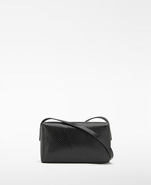 Mini bolso Mica grabado serpiente