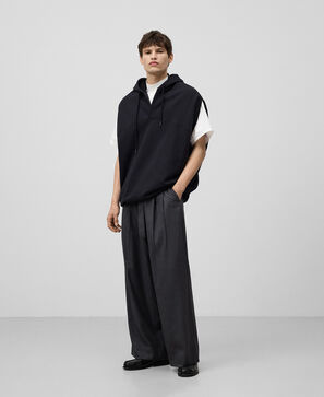 Sudadera globo sin mangas hombre