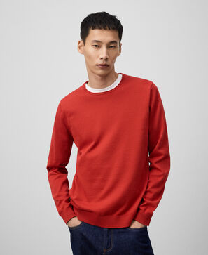 Regular fit roll neck sweater man