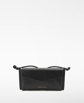 Étui à téléphone portable horizontal en cuir pour femme