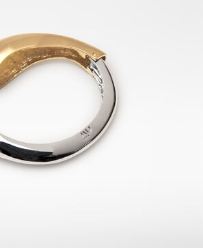 Irregular metal bracelet woman