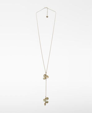 Irregular pearl necklace
