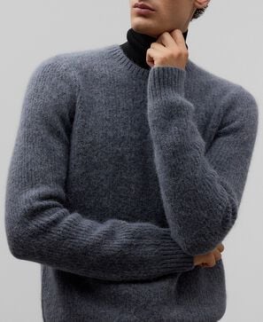 Jersey con alpaca hombre