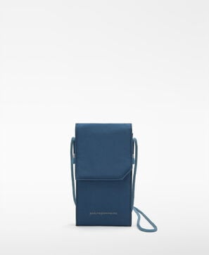 Nylon flap mobile phone holder
