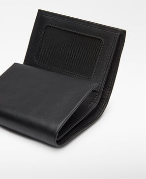 Cartera tr&iacute;ptico piel