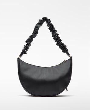 Bolso de hombro Luna fruncido