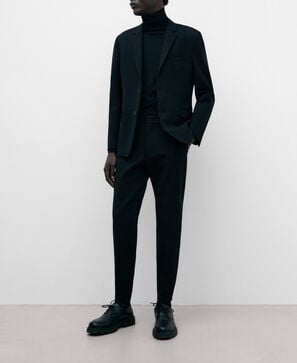 Pantalón sastre tejido elástico