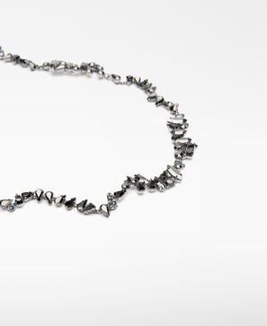 Set crystal necklace woman