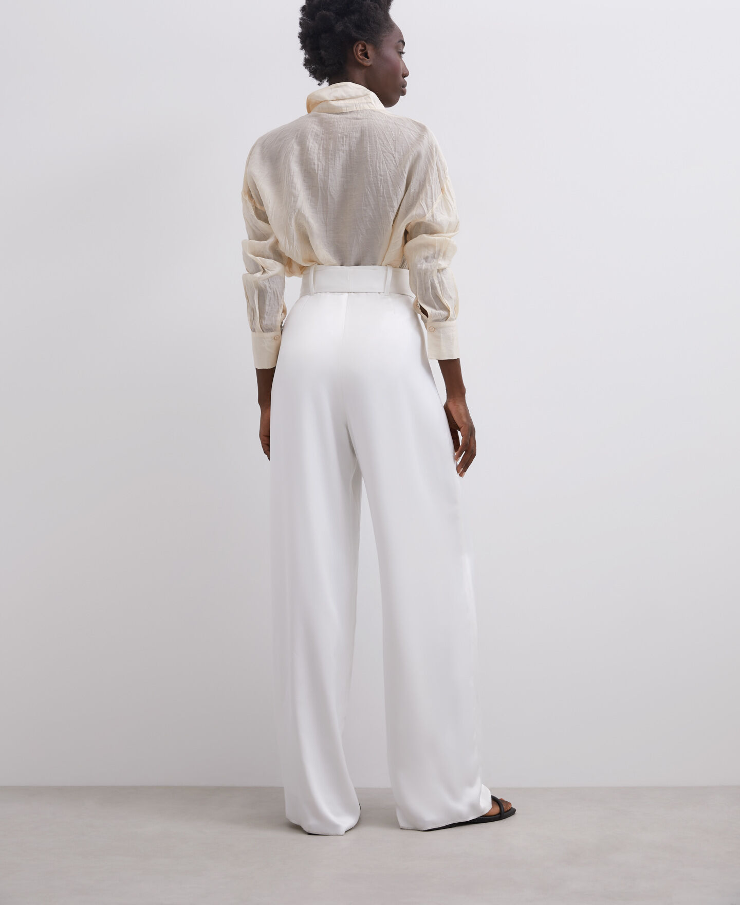 Pantalon blanco adolfo dominguez Clearance